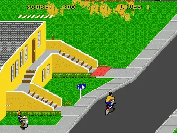 Paperboy 2 (USA, Europe) screen shot game playing